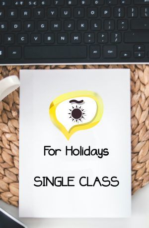 Spanish for Holidays Single Class