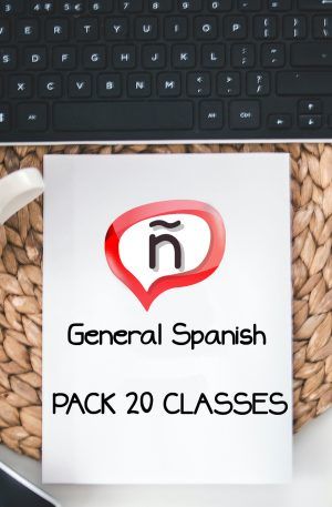 General Spanish Pack 20 Classes
