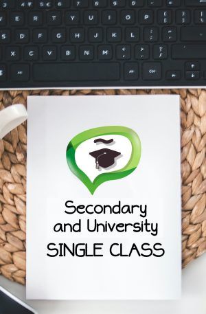 Secondary and University Single Class